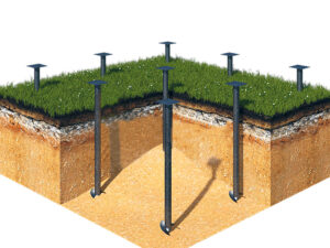 Винтовой фундамент